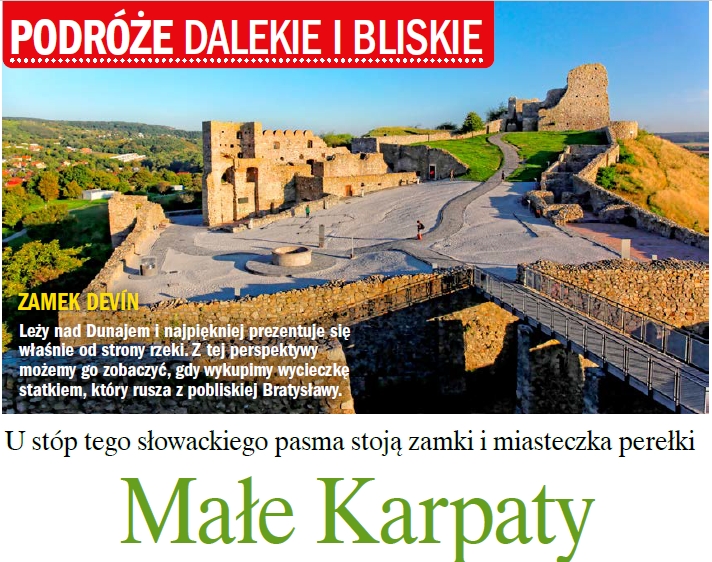 Małe Karpaty w 46 numerze tygodnika Życie na Gorąco, Słowacja