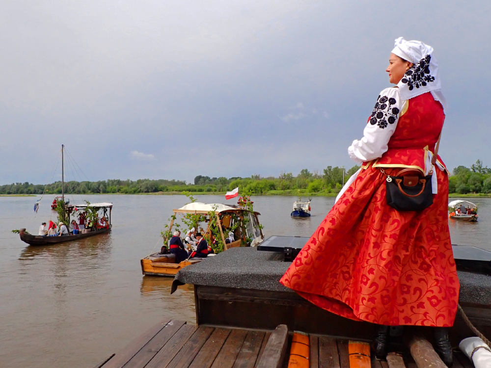 Orszak Zielonoświątkowy Urzecze, Nadbrzeż, Wisla fot. Mieczysław Pawłowicz