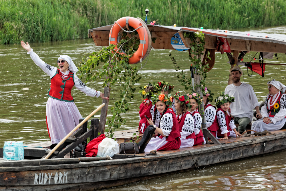 Orszak Zielonoświątkowy Urzecze, Nadbrzeż, Wisla fot. Mieczysław Pawłowicz