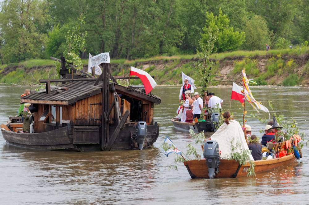 Orszak Zielonoświątkowy Urzecze, Nadbrzeż, Wisla fot. Mieczysław Pawłowicz