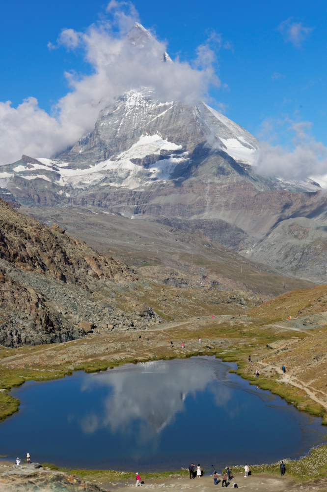 Matterhorn ze stacji Rotenboden, Szwajcaria