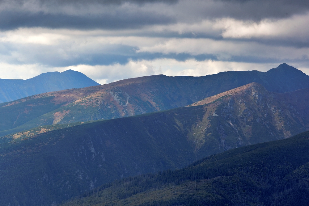 Widok na Tatry Zachodnie na Słowacji. fot. Mieczysław Pawłowicz
