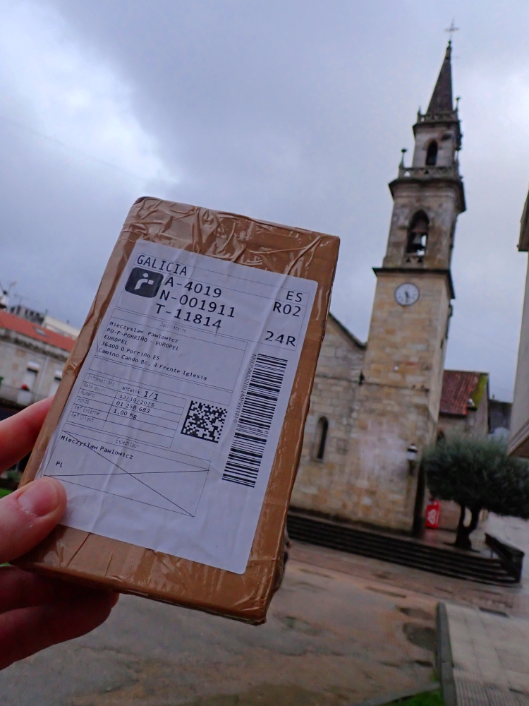 InPost do Hiszpanii dowozi paczki w tydzień Camino Portuguese /fot. Mieczysław Pawłowicz