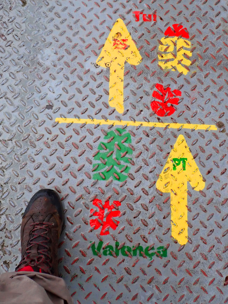 Most graniczny Tui Valenca, Camino Portuguese /fot. Mieczysław Pawłowicz