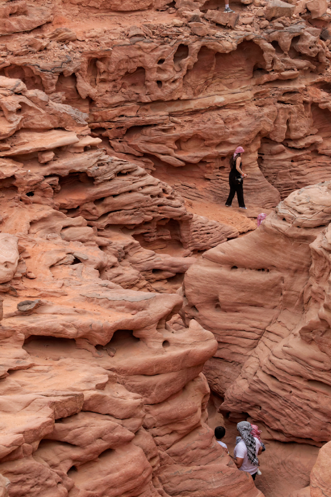 Kolorowy Kanion, Salama, Dahab. Egipt. Fot. Mieczysław Pawłowicz