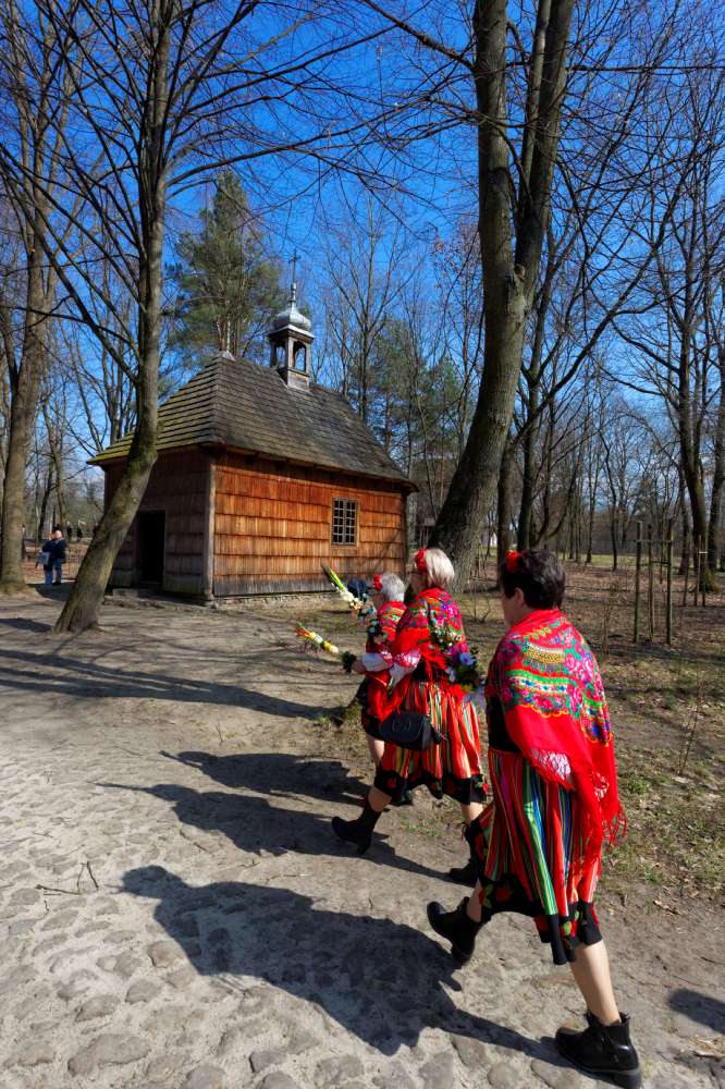 Niedziela Palmowa, Muzeum Wsi Radomskiej. Radom. Polska. /fot. Mieczysław Pawłowicz