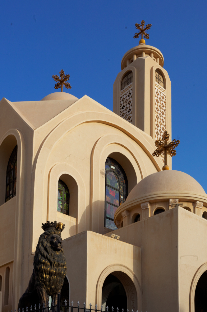 Katedra koptyjska w Szarm el Szejk, fot. Mieczysław Pawłowicz