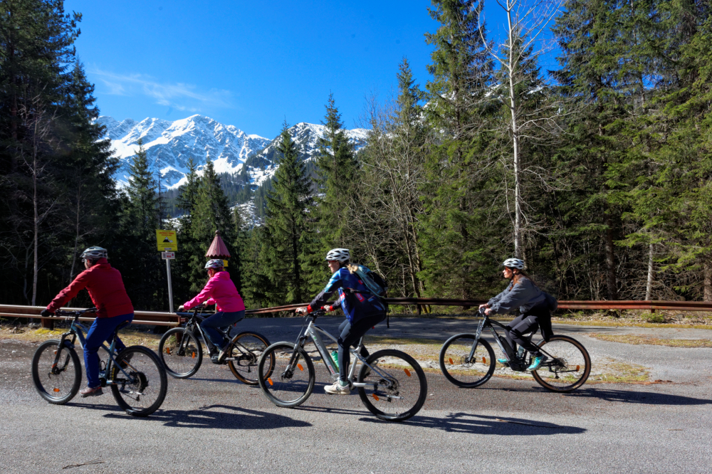 Wycieczka rowerowa na Rohacze. Tatry Zachodnie. Słowacja. fot. Mieczysław Pawłowicz