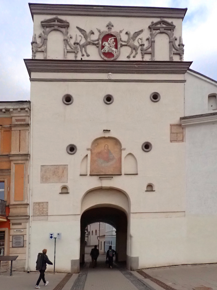 Ostra Brama, Brama Jutrzenki, Miednicka, Ausros Vartu, Wilno, Litwa, fot. Mieczysław Pawłowicz