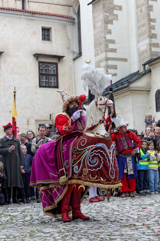 Lajkonik w Krakowie. Polska. Fot. Mieczysław Pawłowicz
