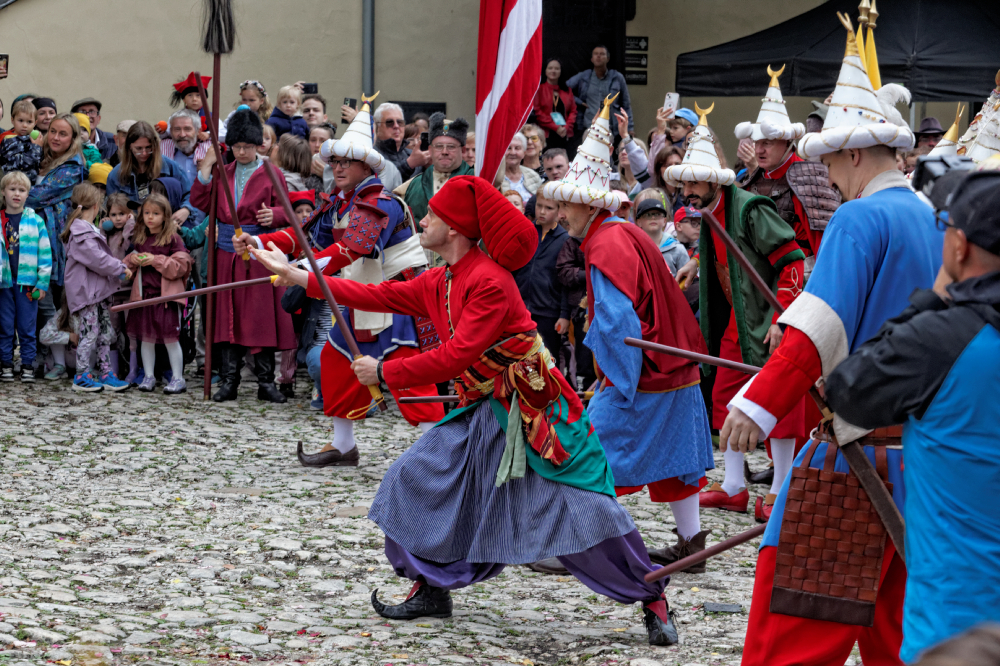 Lajkonik w Krakowie. Polska. Fot. Mieczysław Pawłowicz