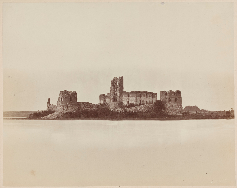 Troki - widok ogólny ruin zamku fot. Czechowicz, Józef 